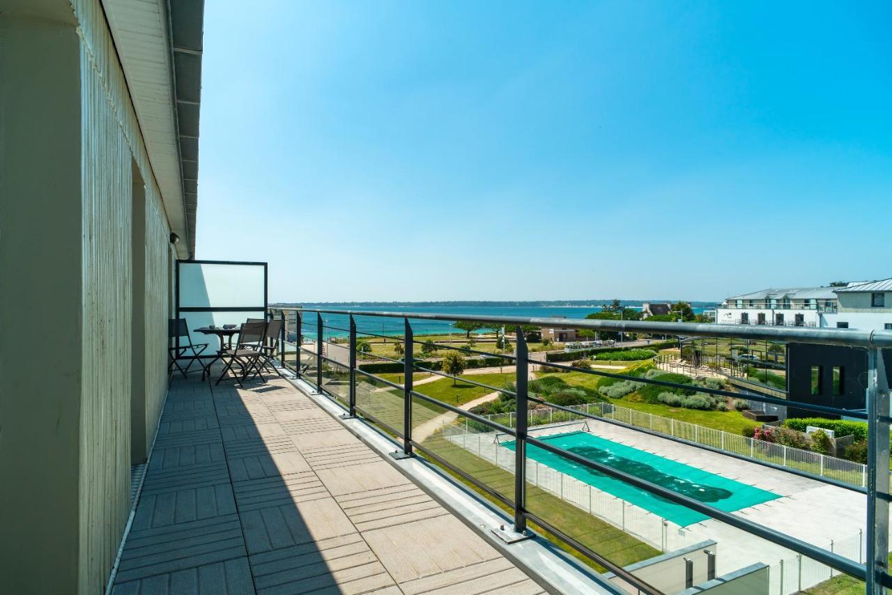 Les Thermes 530 - Vue Mer A 100M De La Plage كونكارنو المظهر الخارجي الصورة